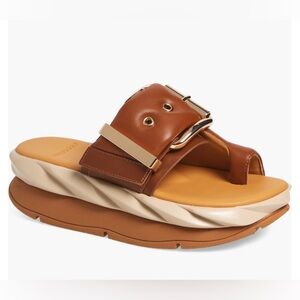 4CCCCEES Mellow Glow Brown Sandal Women's Size 37/7 $295